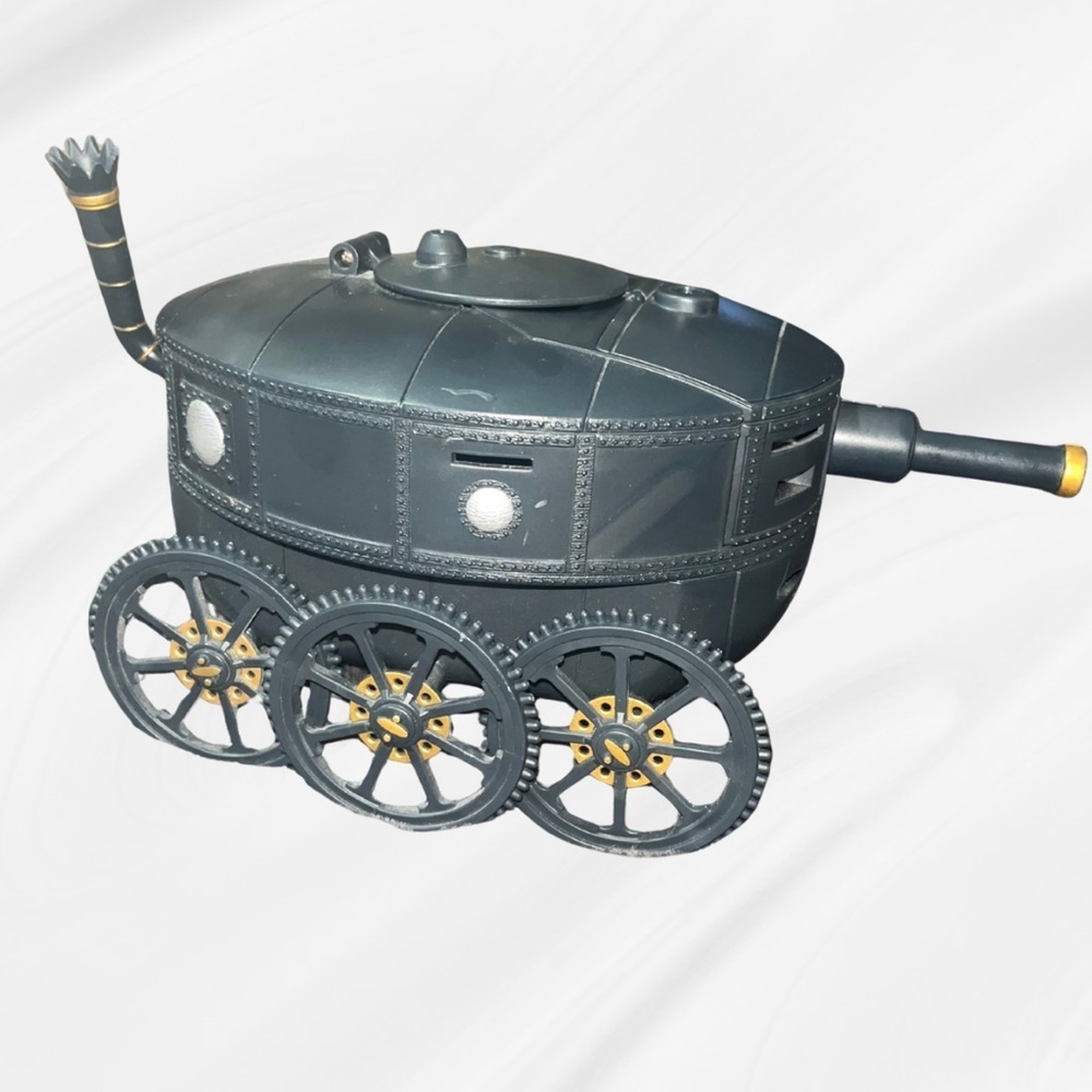 Vintage Wild Wild West “Derailer” Steam Tank Vehicle Prop Replica Toy - Picture 11 of 15